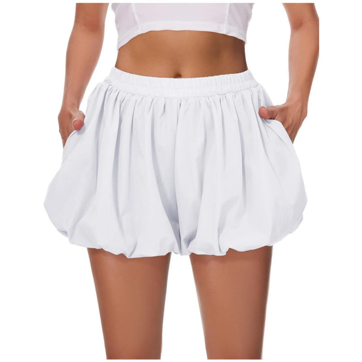 The Elara High-Waisted Bubble Skort