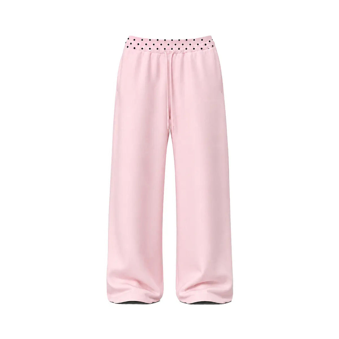 The Elara Polka-Dot Hooded Set Separates