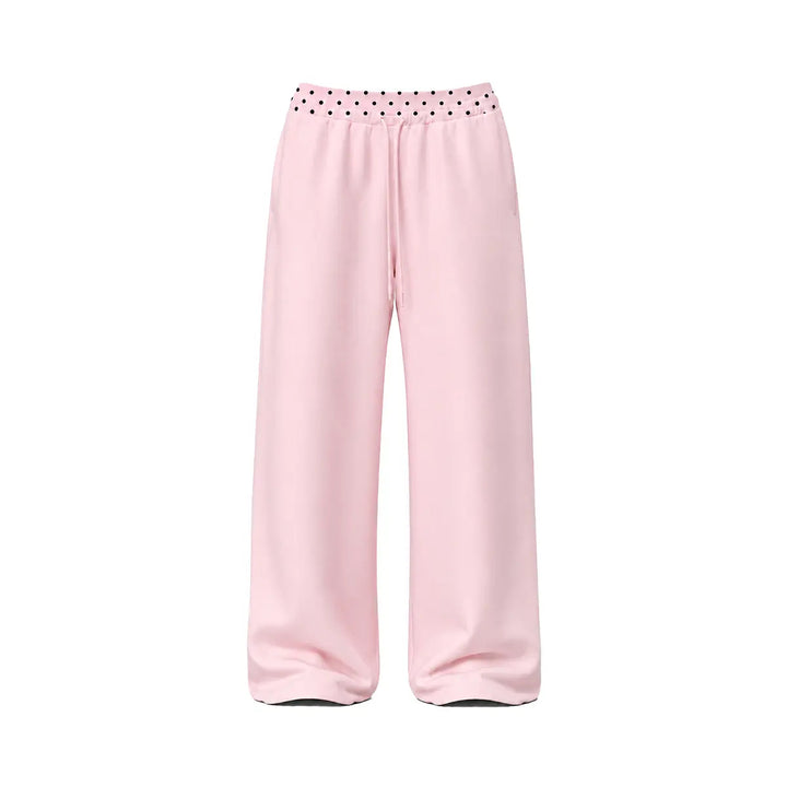 The Elara Polka-Dot Hooded Set Separates
