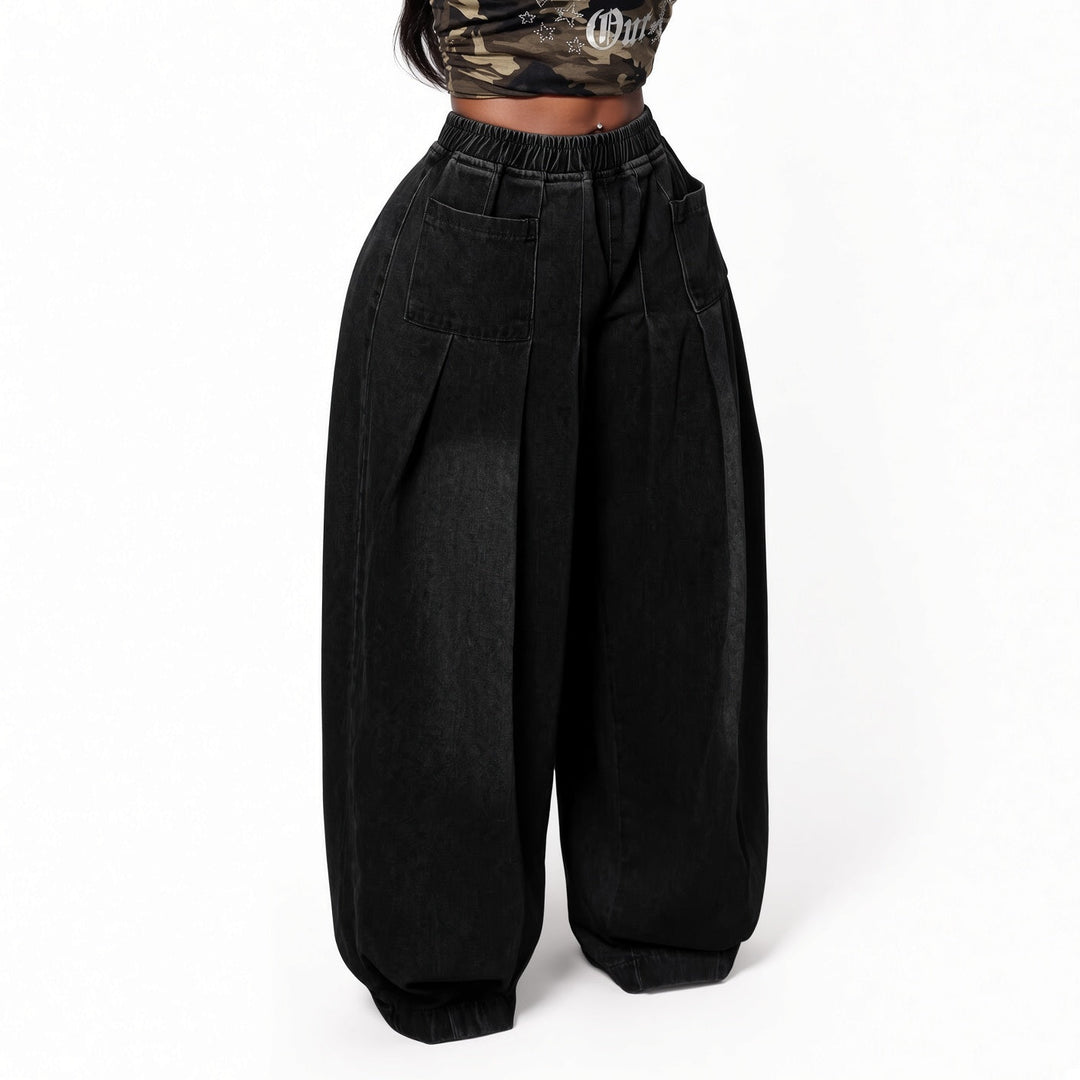 The Elara Stretch Wide-Leg Jeans