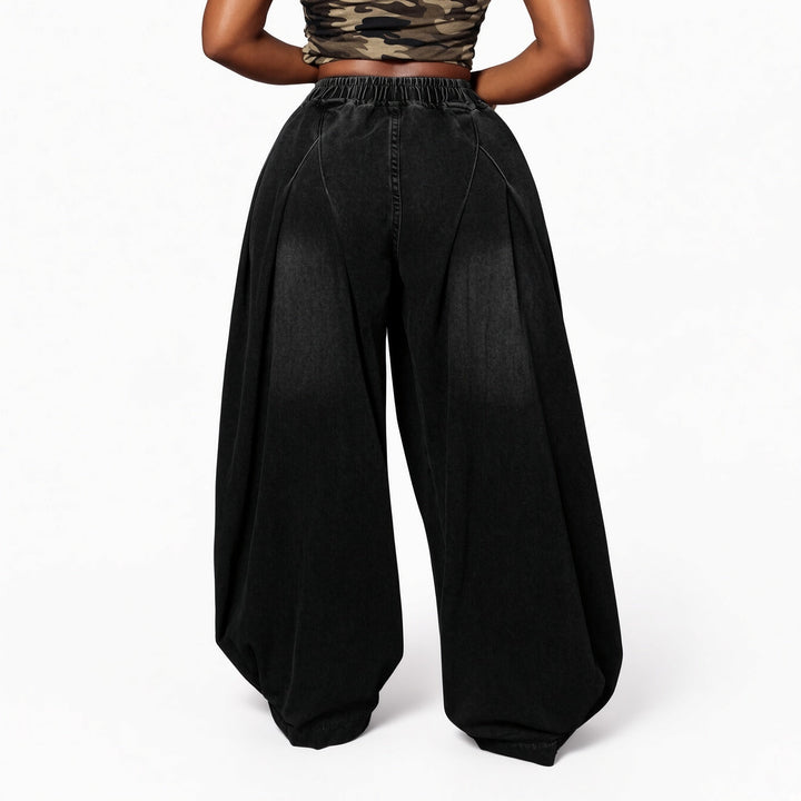 The Elara Stretch Wide-Leg Jeans
