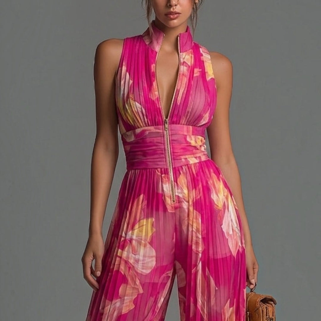 GIULIA | Elegant Floral Jumpsuit