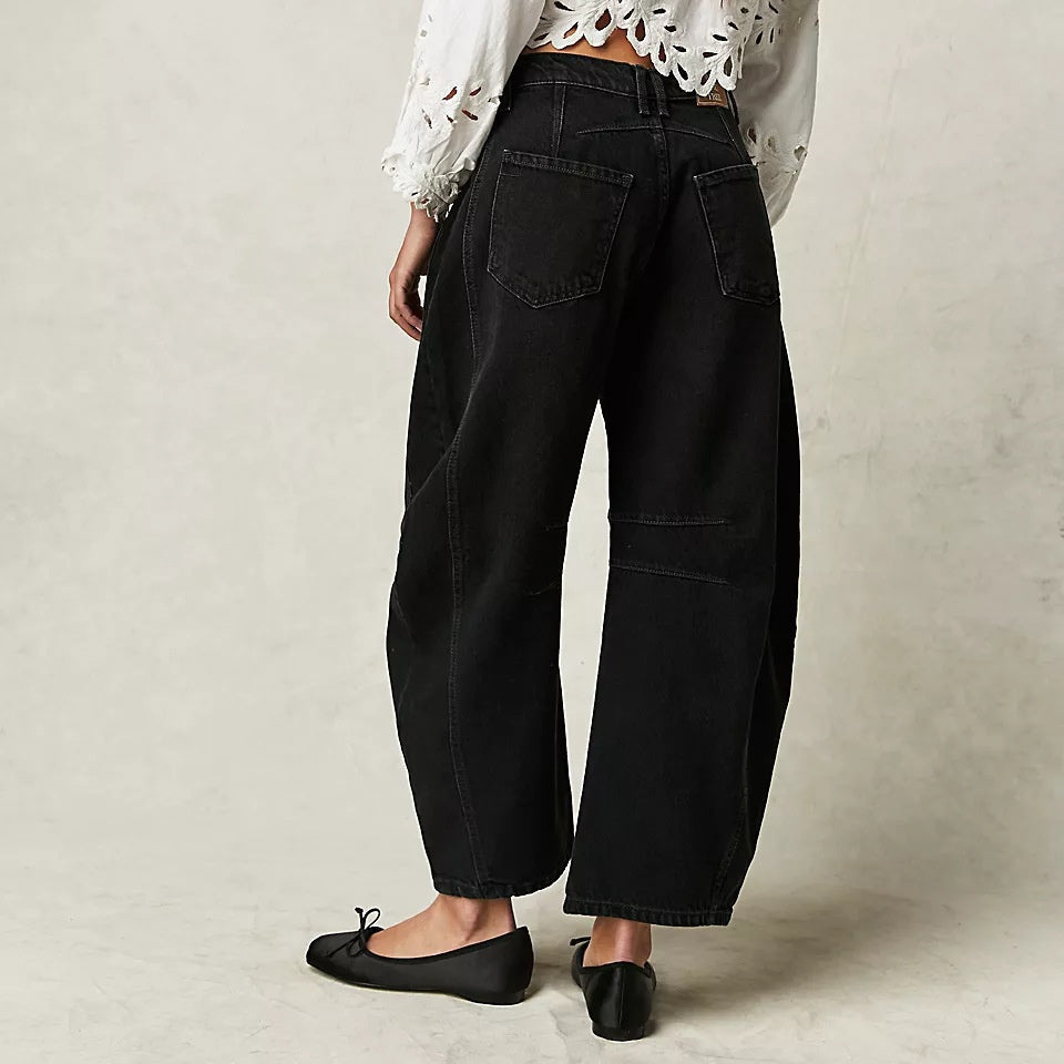 The Elara Sculptural Horseshoe Denim