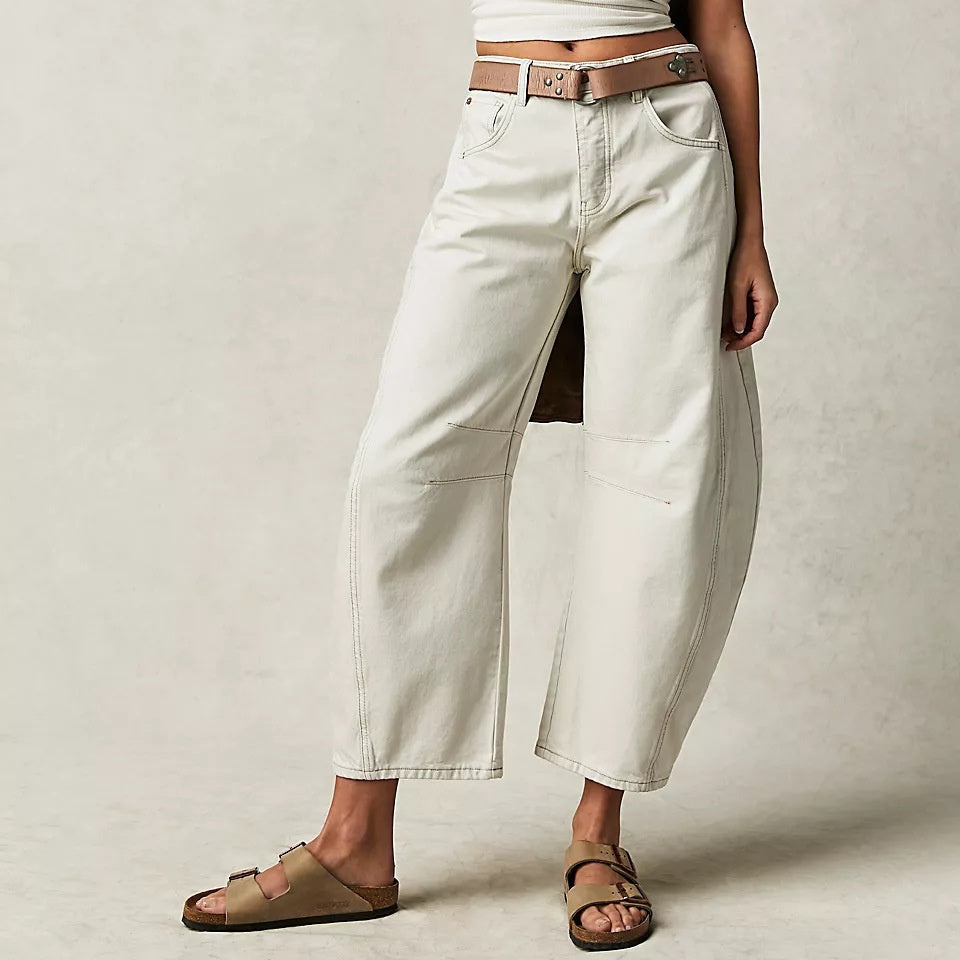 The Elara Sculptural Horseshoe Denim