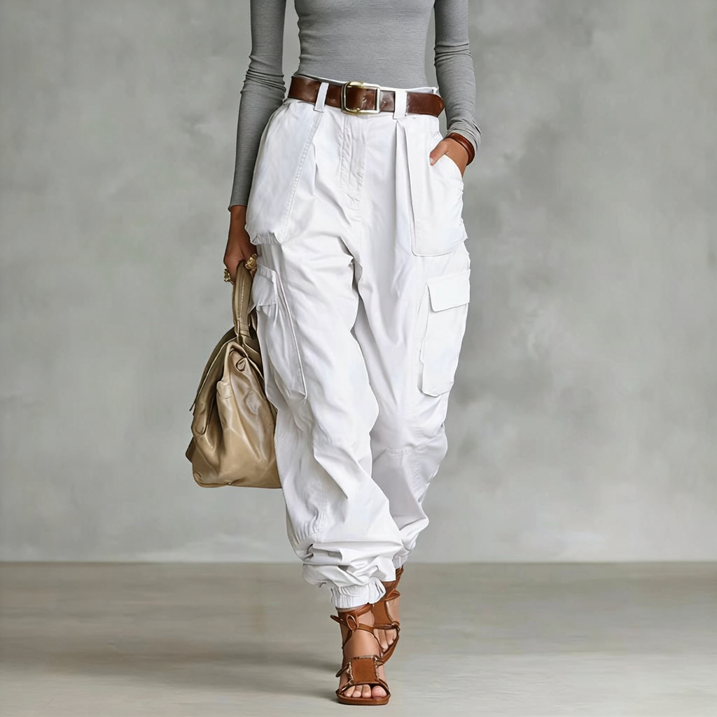 The Elara Plus Slouchy Loose-Fit Utility Pant