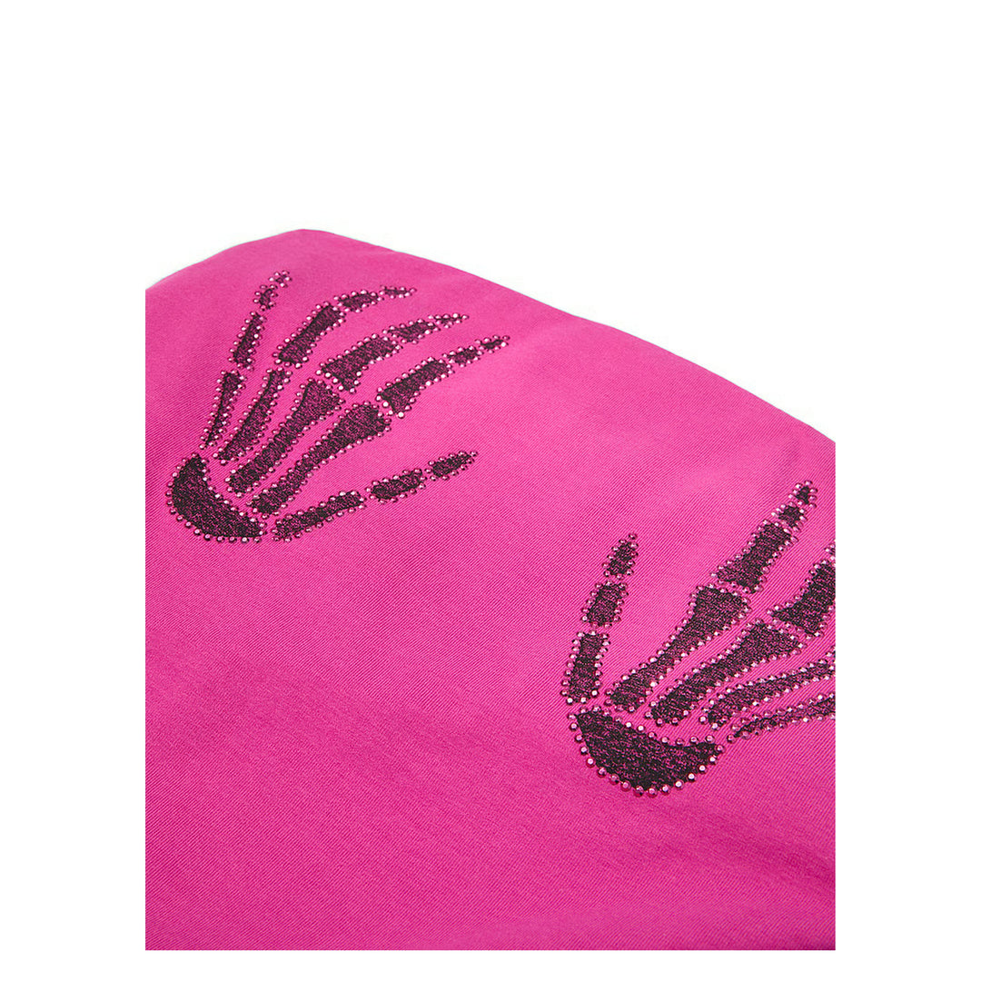 The Elara Skeleton Hands Pink Lounge Set