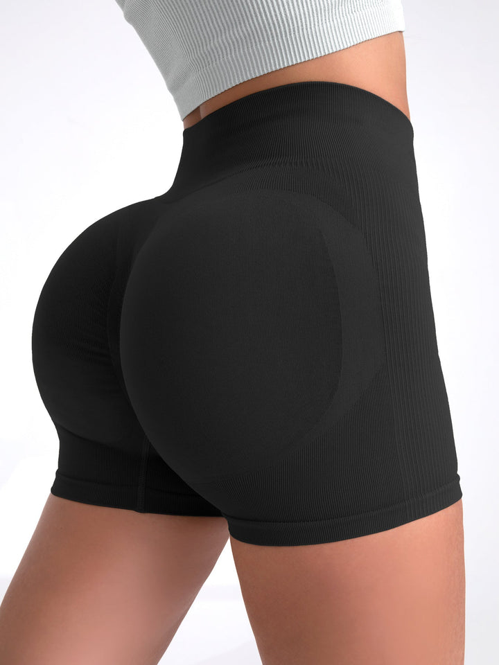 The Elara Contour Quick-Dry Yoga Shorts
