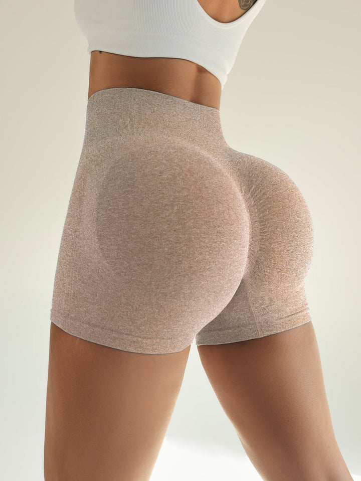 The Elara Contour Quick-Dry Yoga Shorts