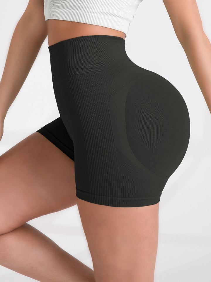 The Elara Contour Quick-Dry Yoga Shorts