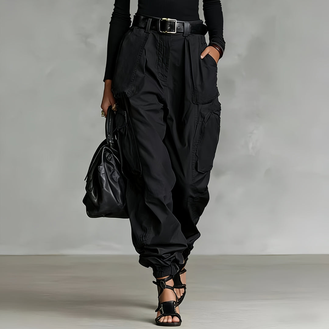 The Elara Plus Slouchy Loose-Fit Utility Pant