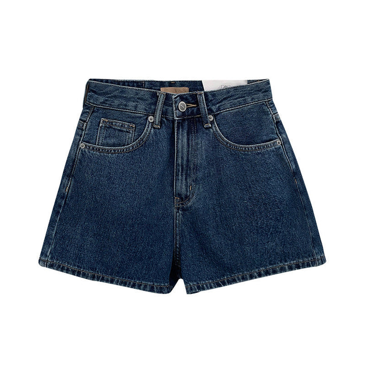 The Elara Low-Rise Micro Denim Short