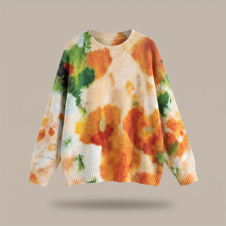 Amberlei | Tie-Dye Floral Sweater