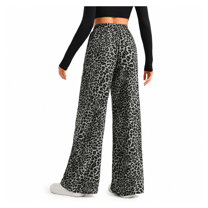 The Elara Relaxed Leopard Wide-Leg Pants